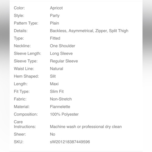 NWT LOVE&LEMONADE One Shoulder Backless Split Thigh Velvet Prom/ Formal Dress - Picture 4 of 5